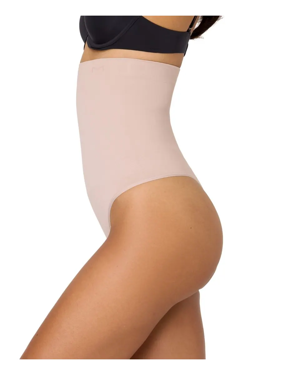 Женские бесшовные стринги с высокой талией DMS835 Maidenform — изображение 2 из 5, розовый