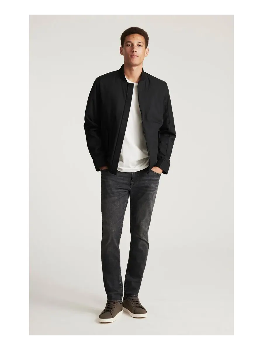 Мужские джинсы Mavi Jake Slim Leg в дымчатом винтажном цвете Mavi Jeans — синий