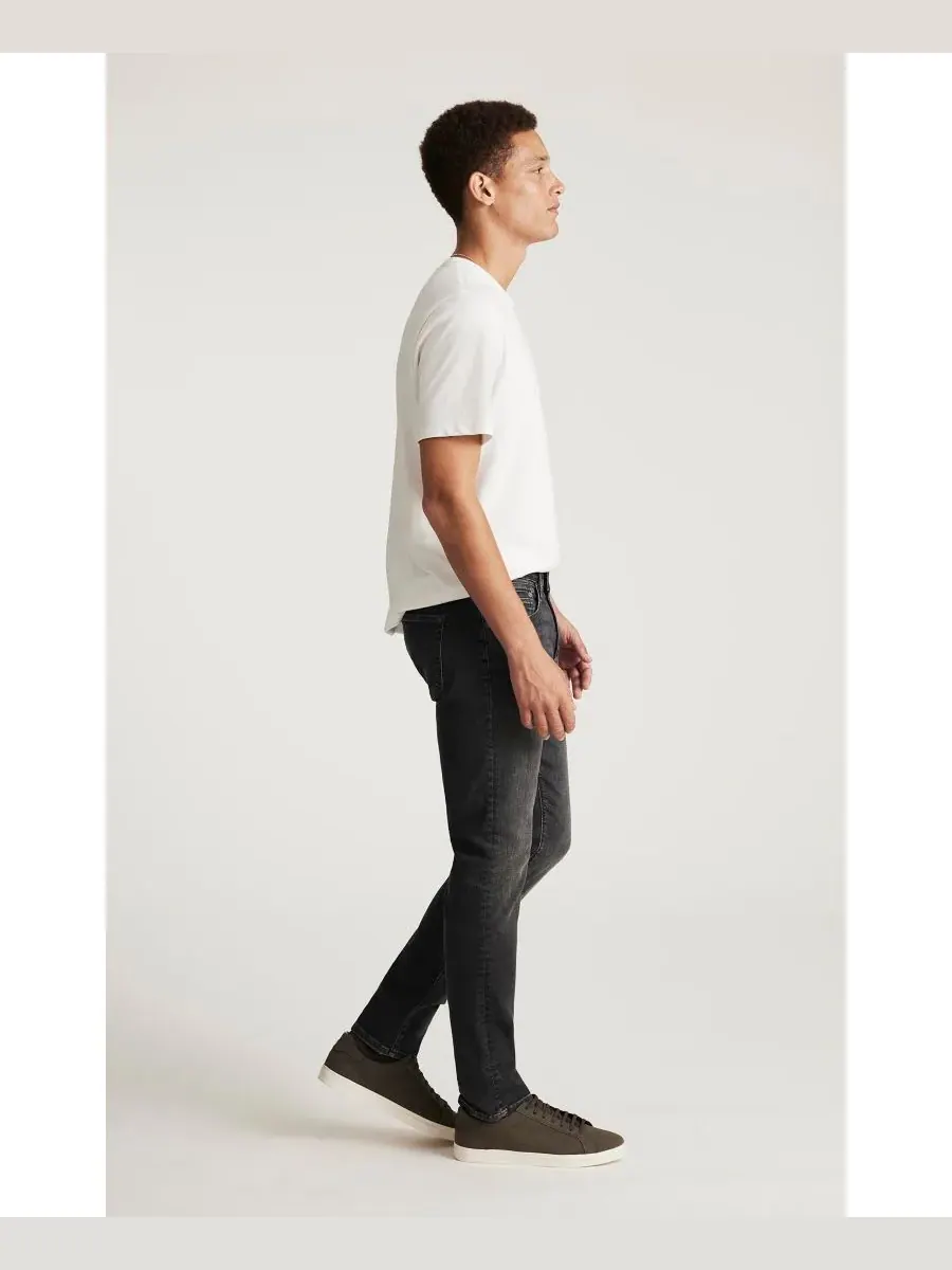 Мужские джинсы Mavi Jake Slim Leg в дымчатом винтажном цвете Mavi Jeans — изображение 3 из 3, синий