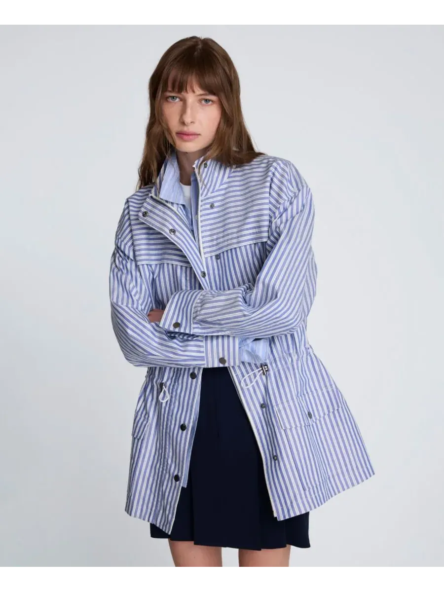 Женская полосатая куртка с длинными рукавами Kenneth Cole — изображение 2 из 10