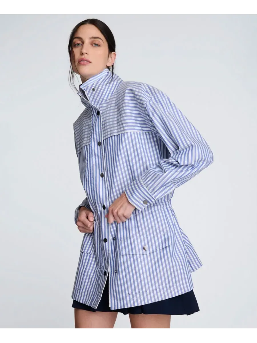 Женская полосатая куртка с длинными рукавами Kenneth Cole — изображение 4 из 10