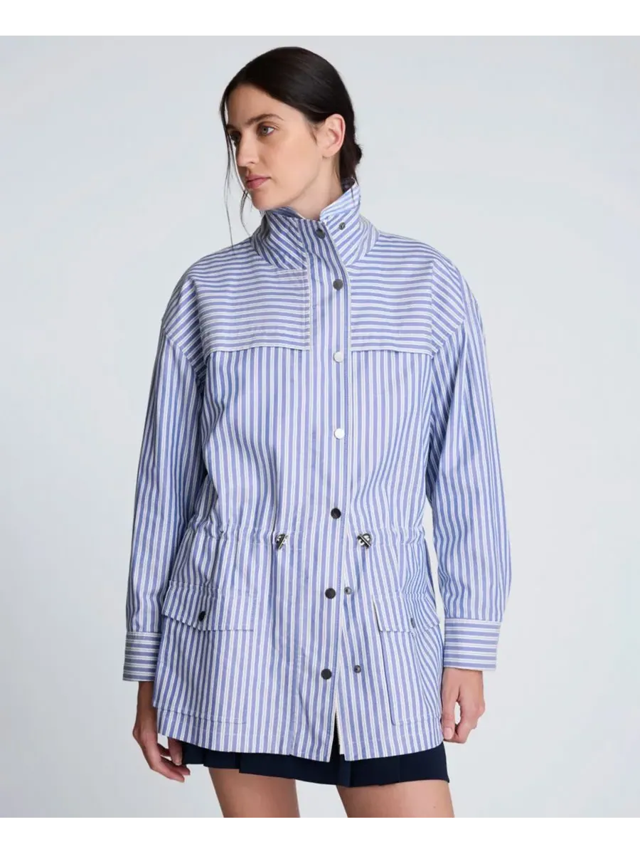 Женская полосатая куртка с длинными рукавами Kenneth Cole — изображение 8 из 10