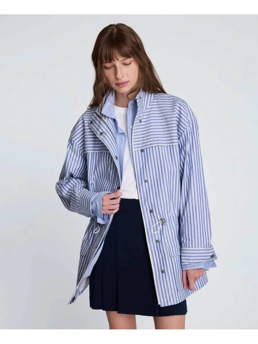 Женская полосатая куртка с длинными рукавами Kenneth Cole — изображение 10 из 10