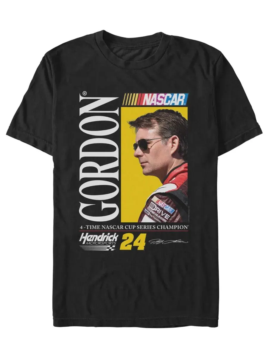 Футболка с графическим принтом Jeff Gordon Editorial Fifth Sun — изображение 1 из 3, черный