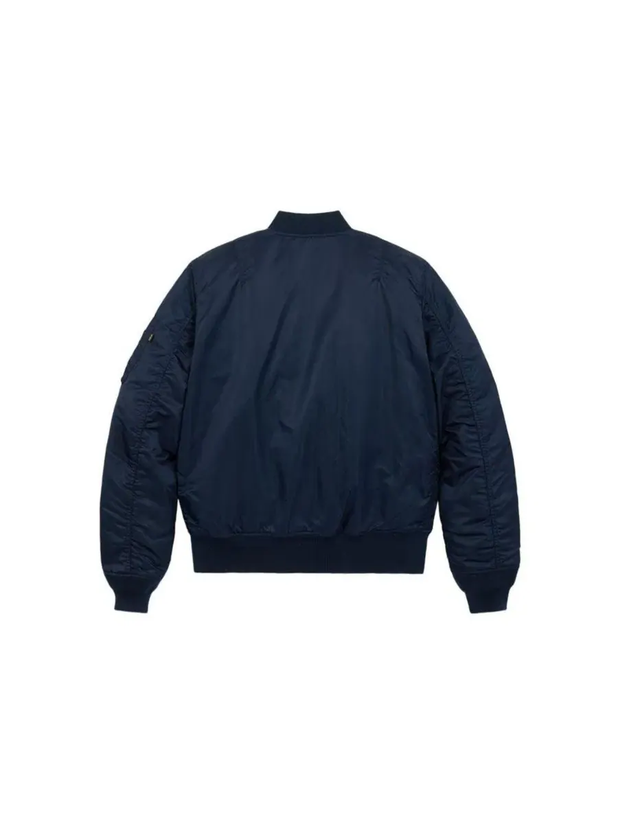 Куртка-бомбер MA-1 Slim Fit Alpha Industries — изображение 3 из 5, синий