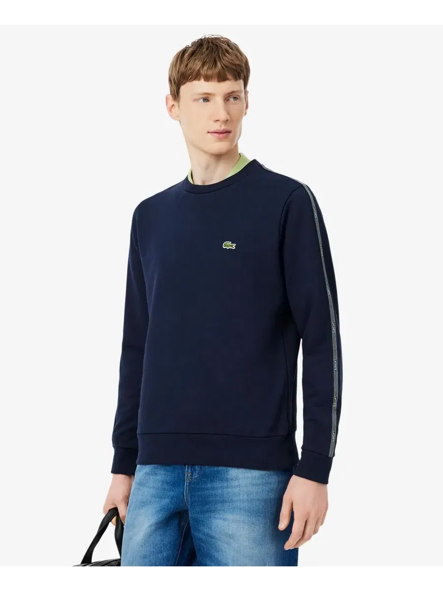 Толстовка мужская Lacoste, с длинными рукавами, классический крой