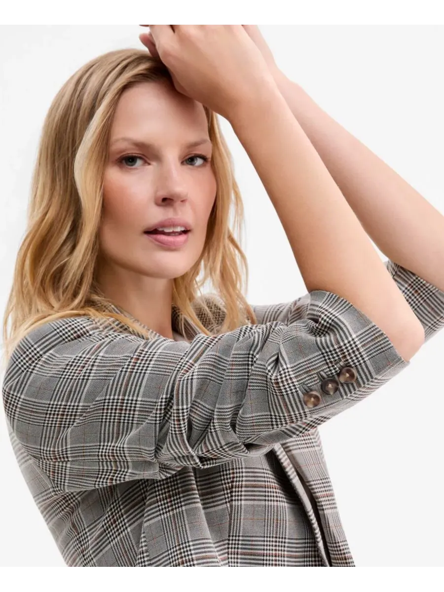 Комплект из жакета, топа и брюк Anne Klein — изображение 3 из 4, черный мульти