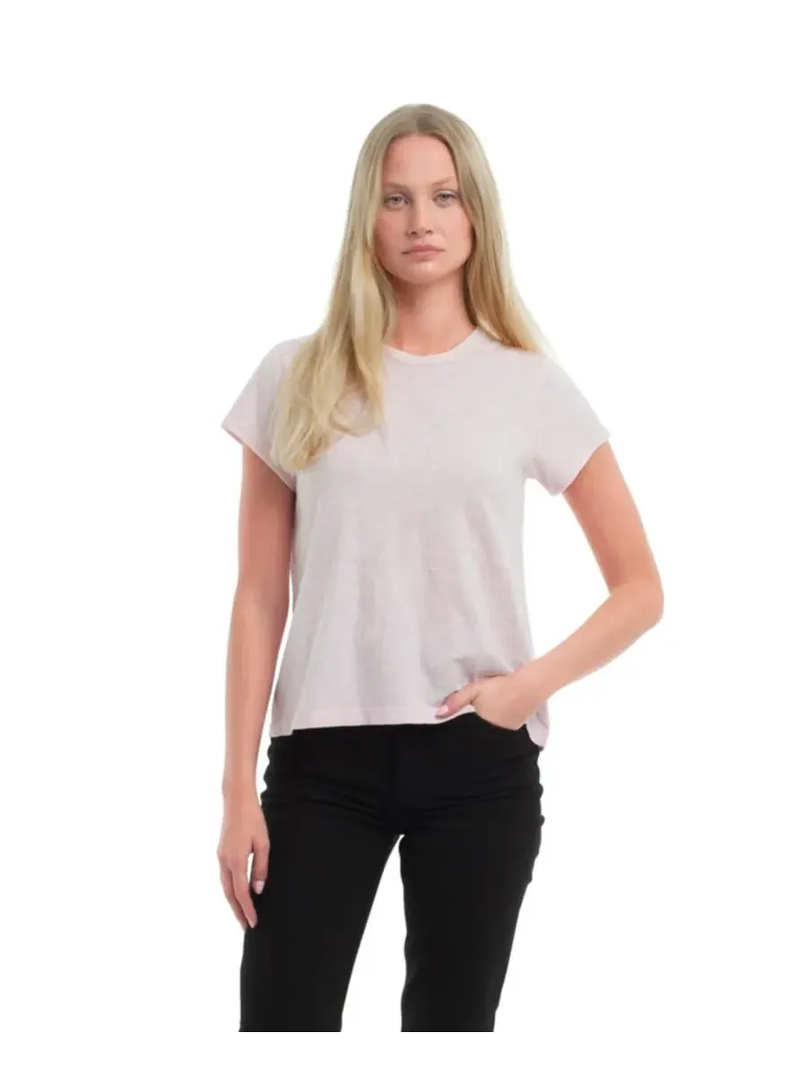 Женская детская футболка с круглым вырезом WILT Clothing — изображение 1 из 4, розовый