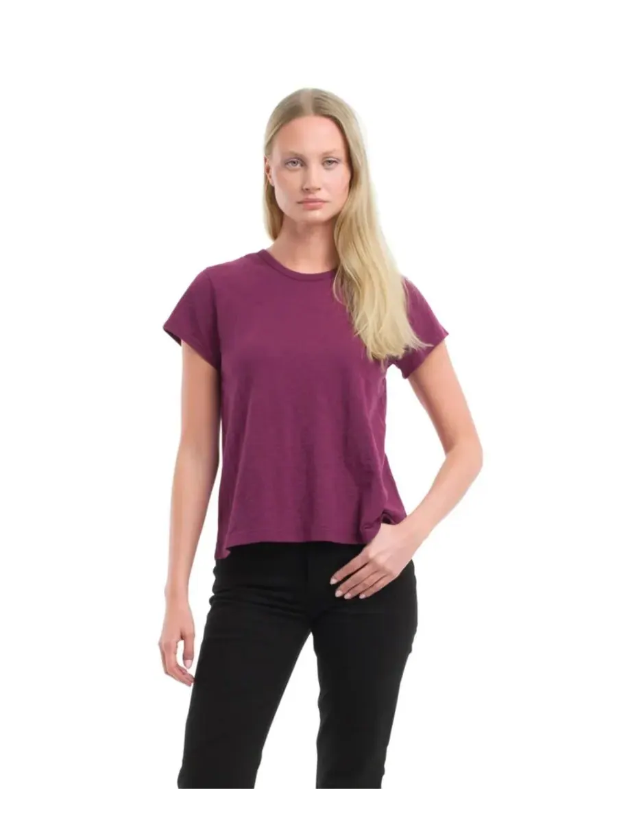 Женская детская футболка с круглым вырезом WILT Clothing — изображение 1 из 4, фиолетовый