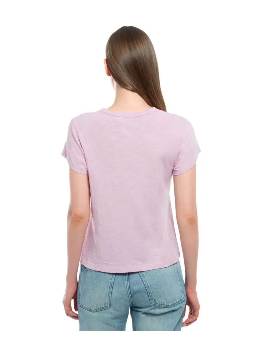 Женская детская футболка с круглым вырезом WILT Clothing — изображение 3 из 4, фиолетовый
