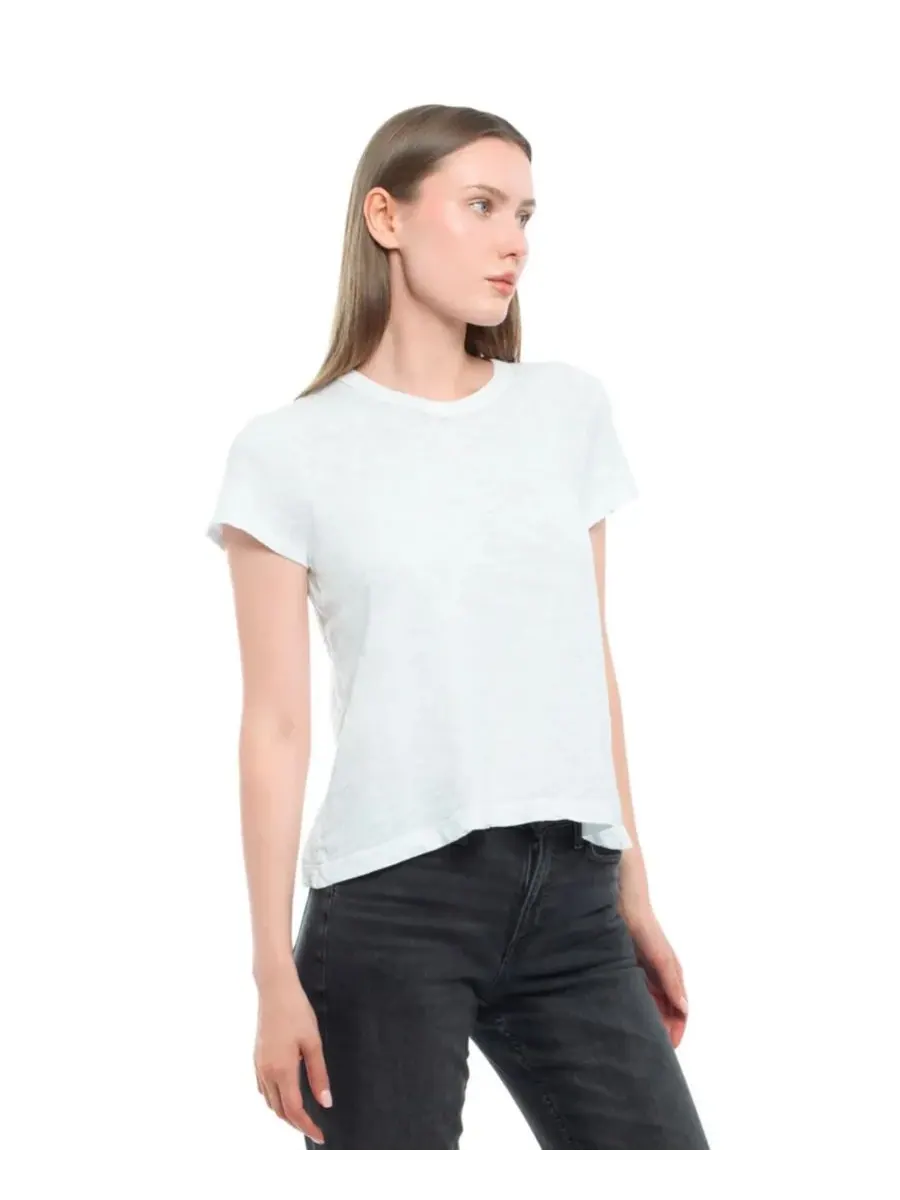 Женская детская футболка с круглым вырезом WILT Clothing — изображение 4 из 4, белый