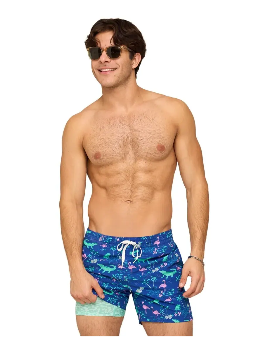 Мужские плавки The Swamp and Circumstances Classic 5.5" Chubbies — изображение 1 из 4, яркий синий