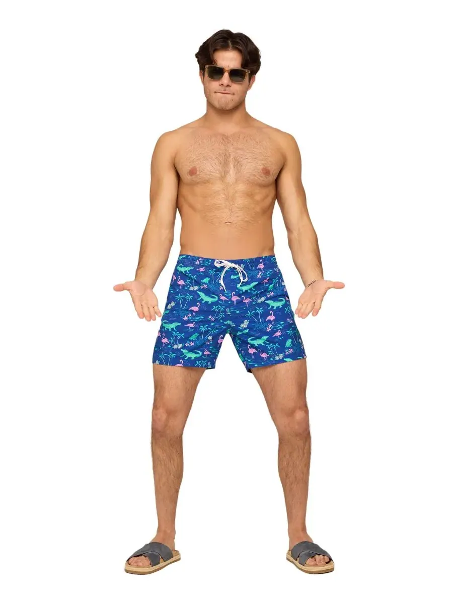 Мужские плавки The Swamp and Circumstances Classic 5.5" Chubbies — изображение 2 из 4, яркий синий