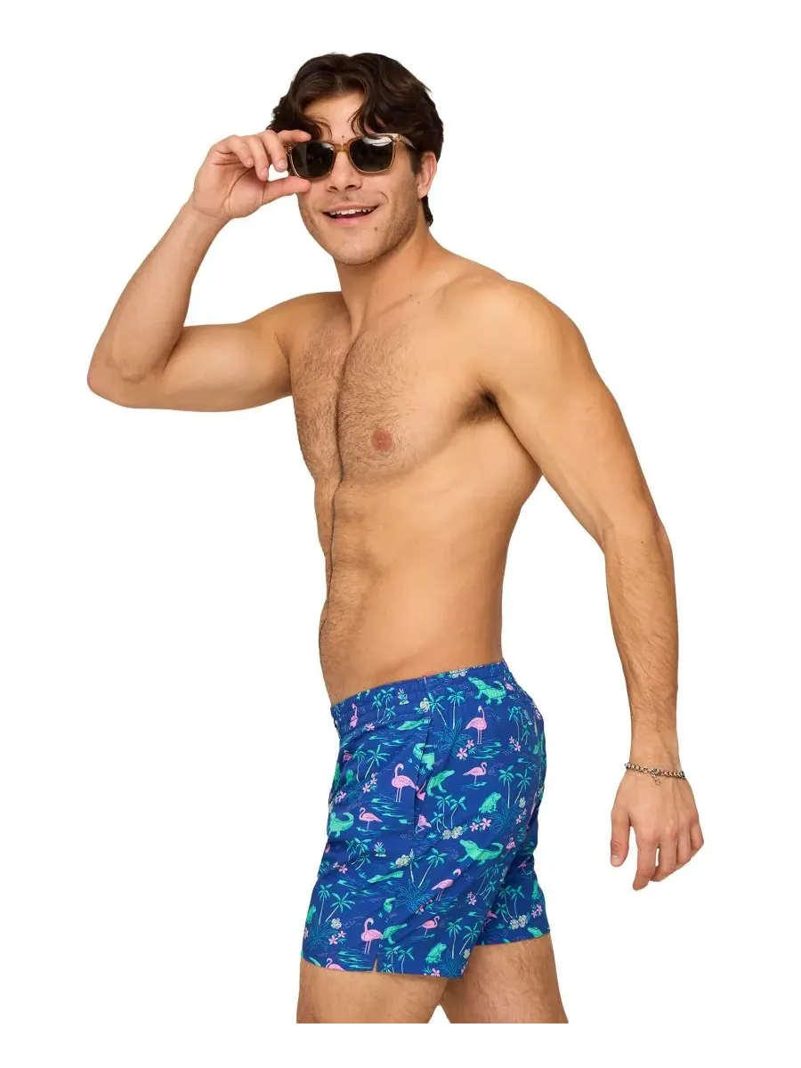 Мужские плавки The Swamp and Circumstances Classic 5.5" Chubbies — изображение 3 из 4, яркий синий