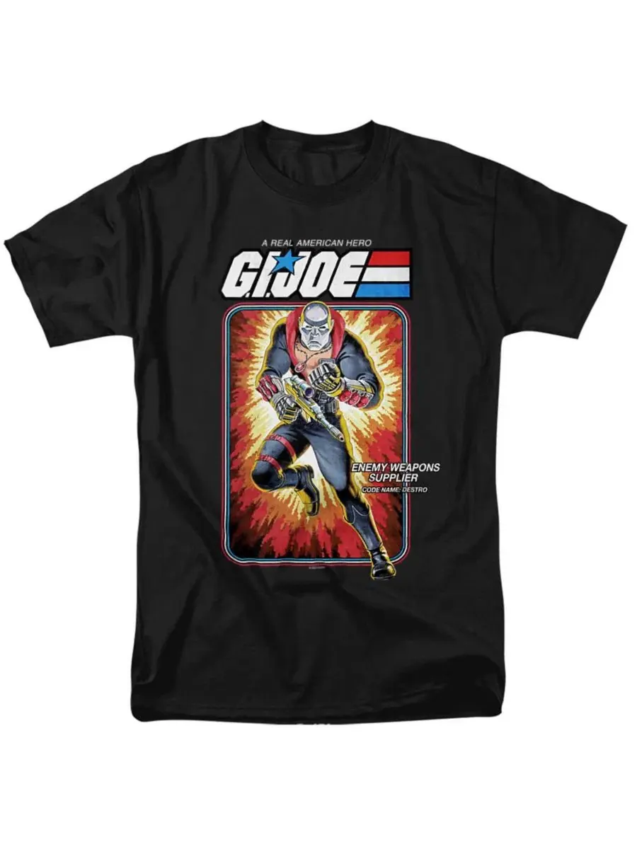 Футболка с принтом Destro G.I. Joe Hasbro+ — изображение 1 из 3, черный