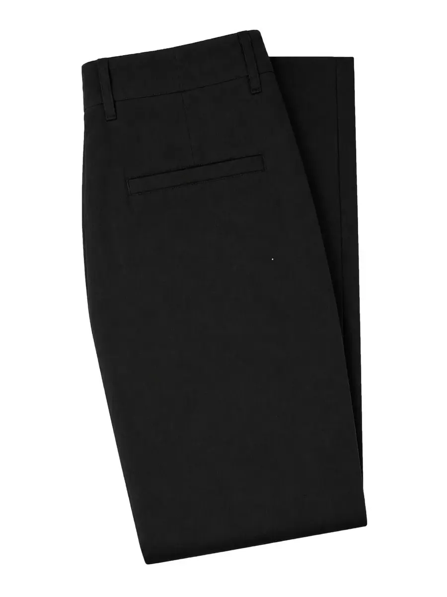 Брюки чинос с длинным рукавом? — изображение 3 из 3, черный