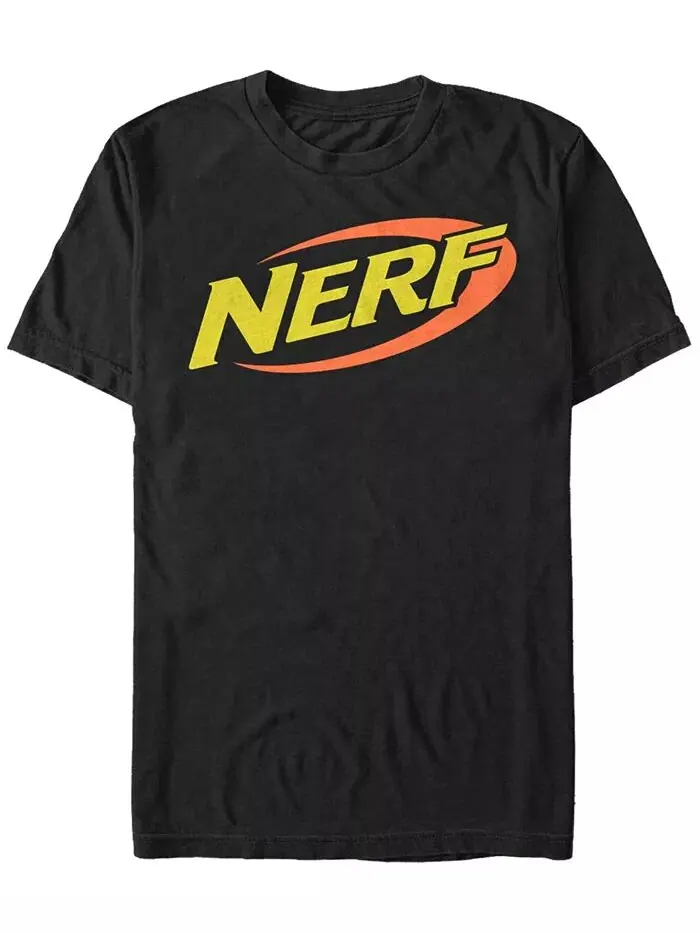 Футболка Nerf Classic с коротким рукавом и логотипом для мужчин Fifth Sun — изображение 1 из 1, черный