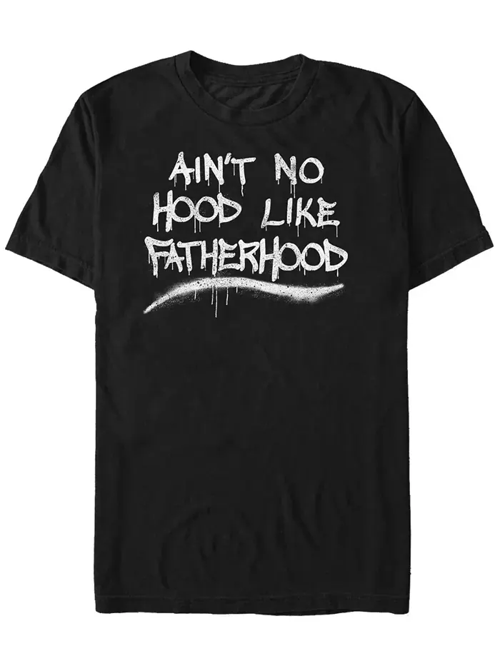 Мужская футболка с коротким рукавом Fathers Hood Fifth Sun — изображение 1 из 1, черный