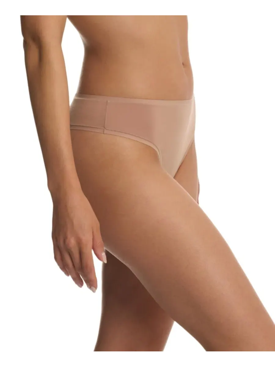 Женские хлопковые стринги Bliss Bare Natori — изображение 2 из 3, пергаментный
