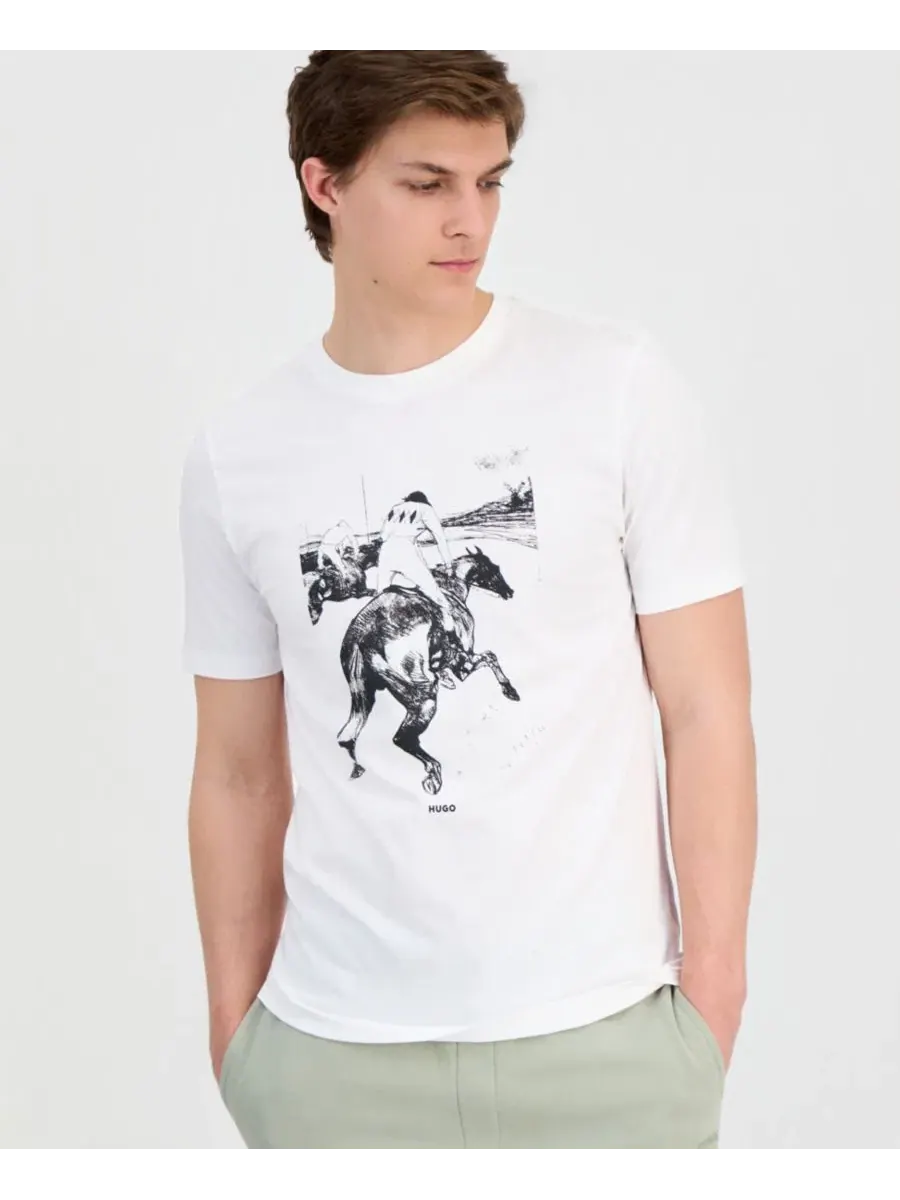 Мужская футболка Duhorse Hugo Boss — изображение 1 из 4, прозрачный