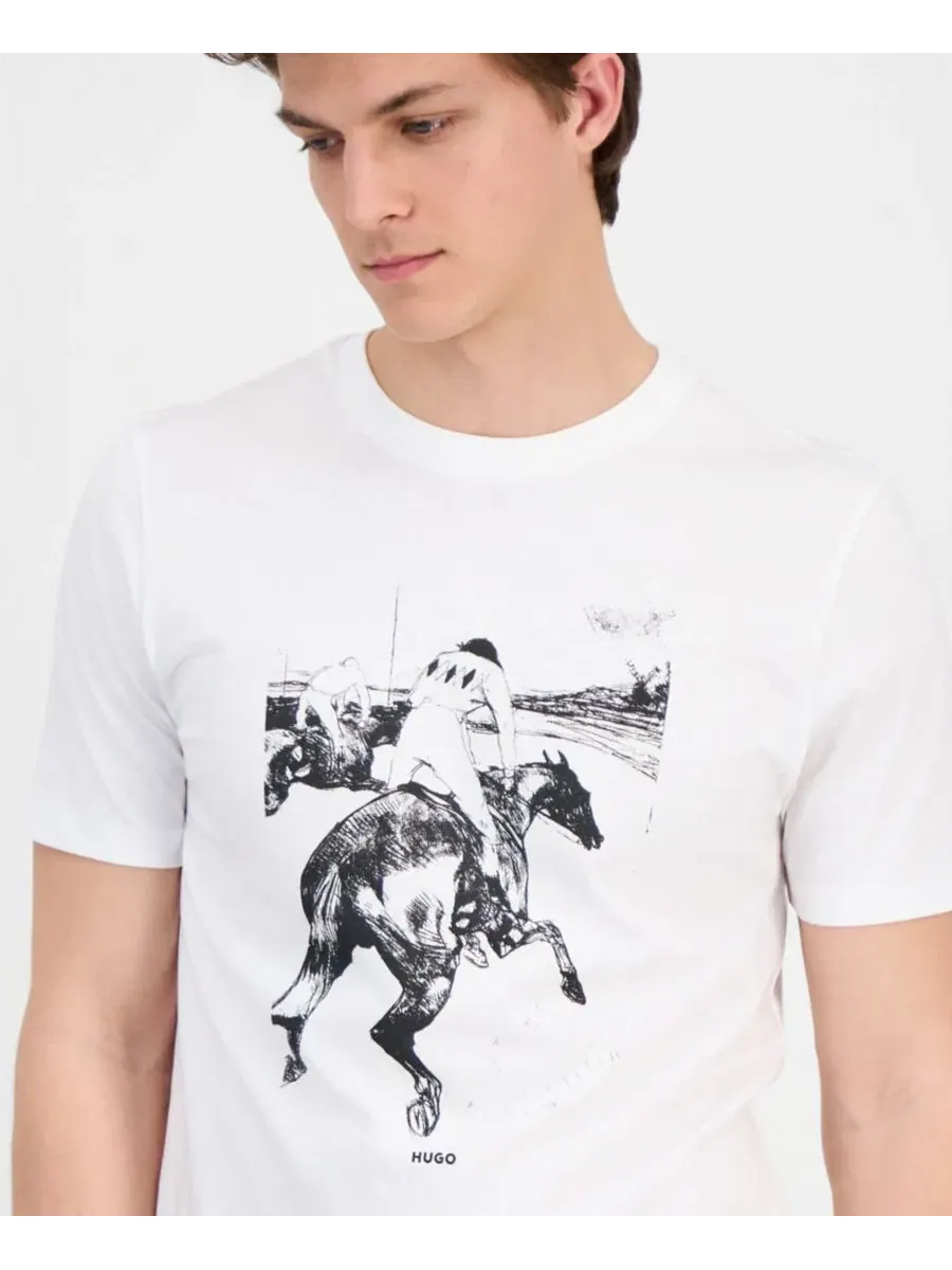 Мужская футболка Duhorse Hugo Boss — изображение 4 из 4, прозрачный
