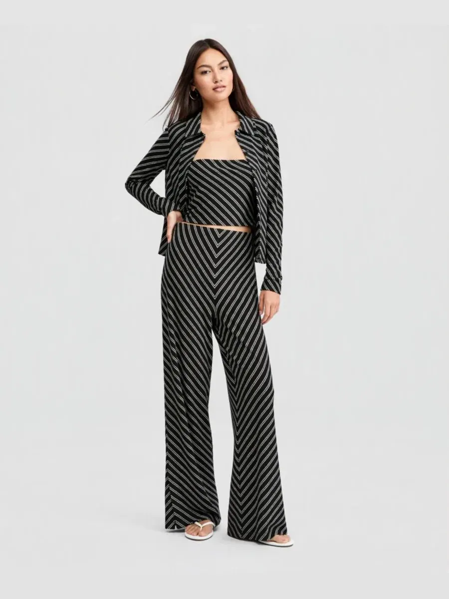 Кардиган с отложным воротником, модель Collared Cardigan And Now This — изображение 2 из 4, черный