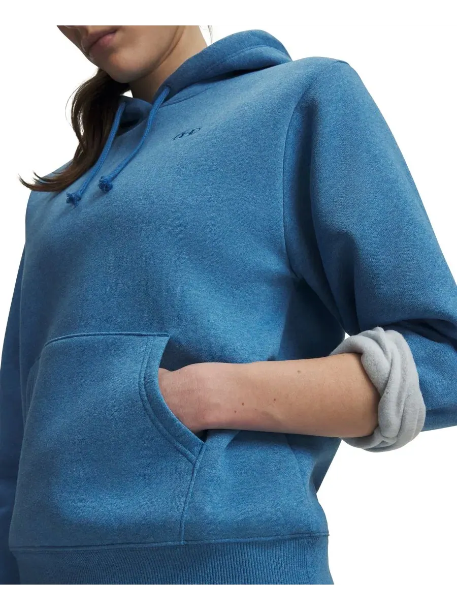 Женская худи с капюшоном Rival Fleece Pul-On Hoodie Under Armour — изображение 2 из 3, синий
