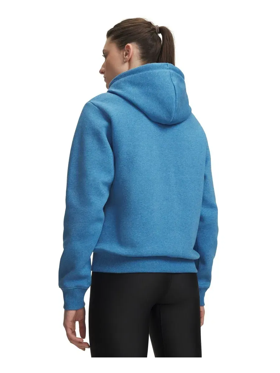 Женская худи с капюшоном Rival Fleece Pul-On Hoodie Under Armour — изображение 3 из 3, синий