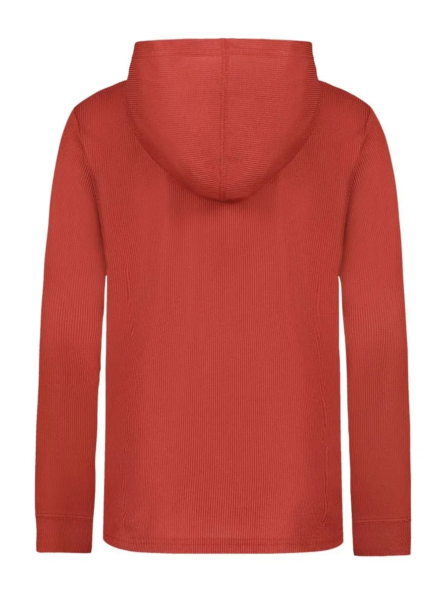 Худи активное с текстурой Heritage Red Under Armour — изображение 2 из 5, красный