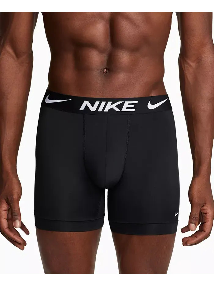 Мужские боксеры DRI-Fit Essential Micro, 3 шт Nike — изображение 2 из 4, черный