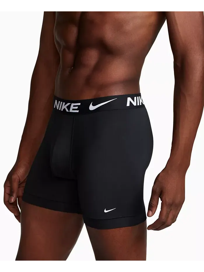 Мужские боксеры DRI-Fit Essential Micro, 3 шт Nike — изображение 4 из 4, черный