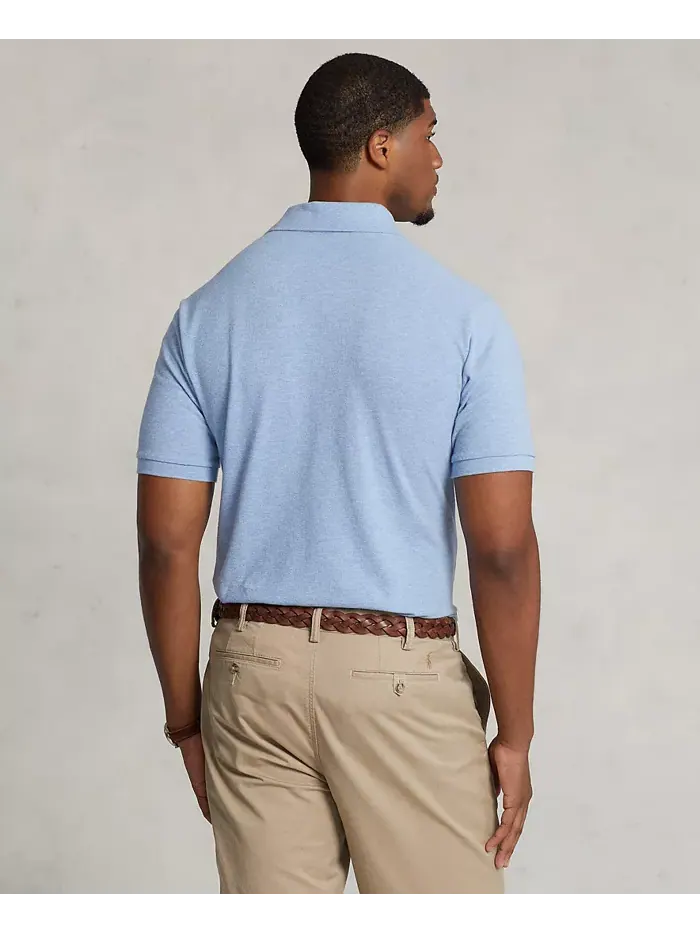 Мужская поло The Iconic Mesh большого и высокого размера Polo Ralph Lauren — изображение 2 из 4