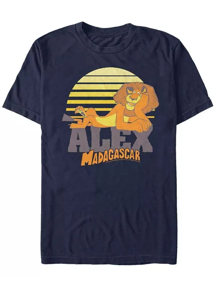 Футболка с коротким рукавом Madagascar Men's Alex Fifth Sun — изображение 1 из 1, темно-синий