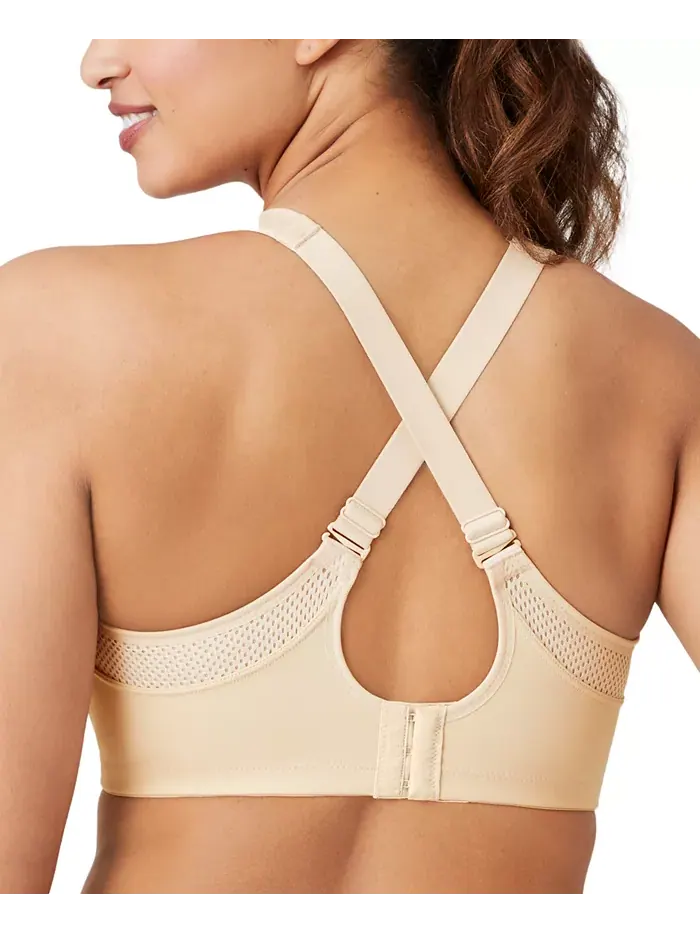 Женский бюстгальтер Contour Sport с контрастной отделкой 853302 Wacoal — изображение 11 из 14, песочный