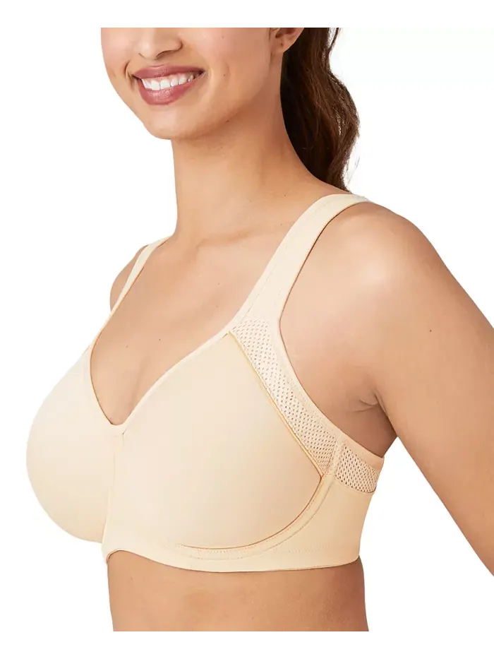 Женский бюстгальтер Contour Sport с контрастной отделкой 853302 Wacoal — изображение 13 из 14, песочный