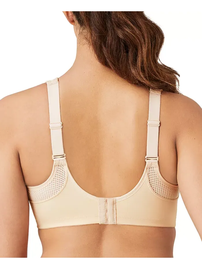 Женский бюстгальтер Contour Sport с контрастной отделкой 853302 Wacoal — изображение 3 из 14, песочный