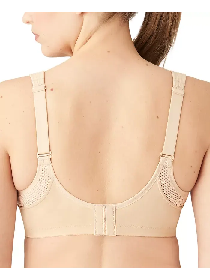 Женский бюстгальтер Contour Sport с контрастной отделкой 853302 Wacoal — изображение 9 из 14, песочный