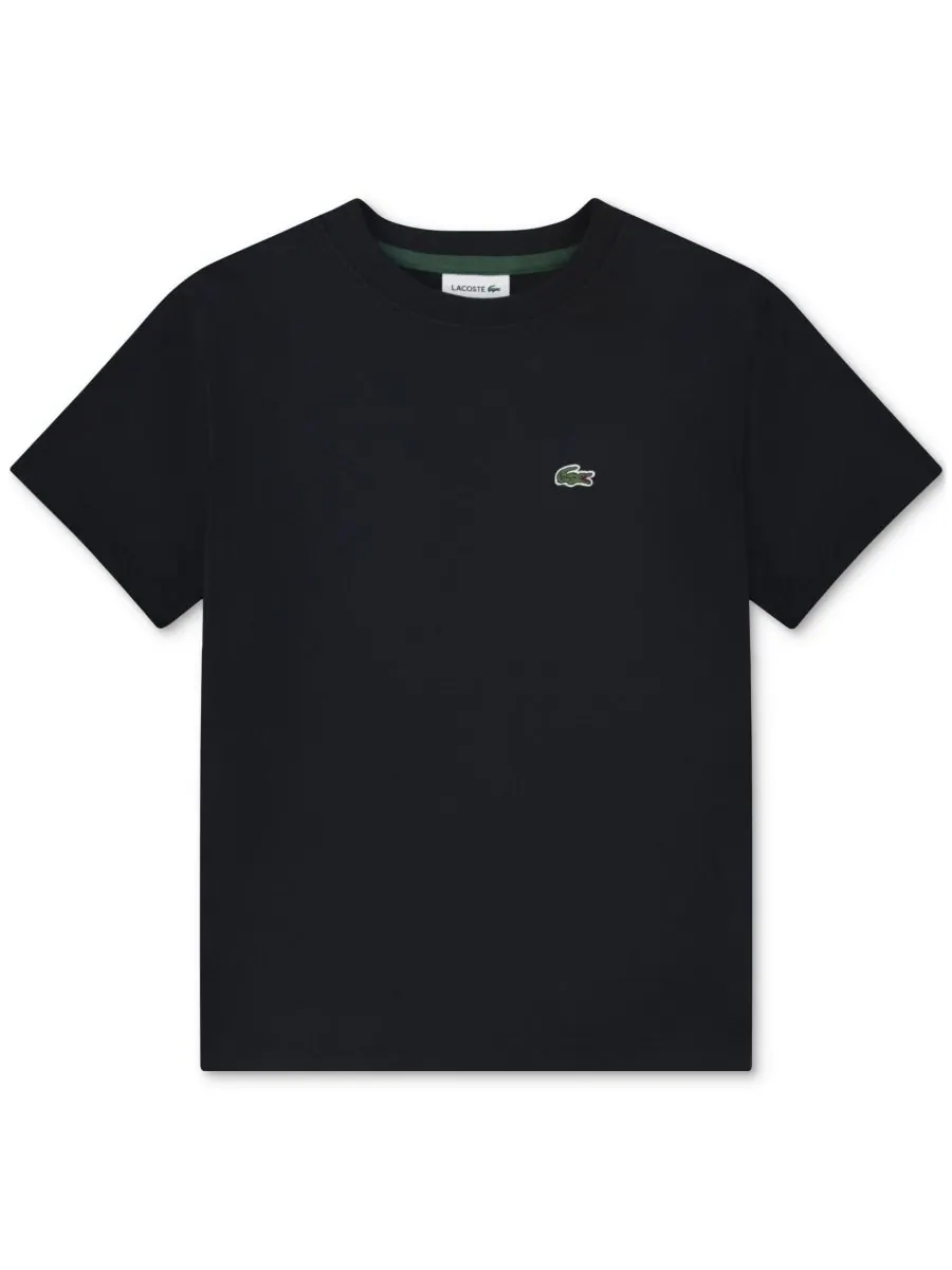 Хлопковая футболка с коротким рукавом для мальчиков (Big Boys Short-Sleeve Cotton Core T-Shirt) — изображение 1 из 3, черный