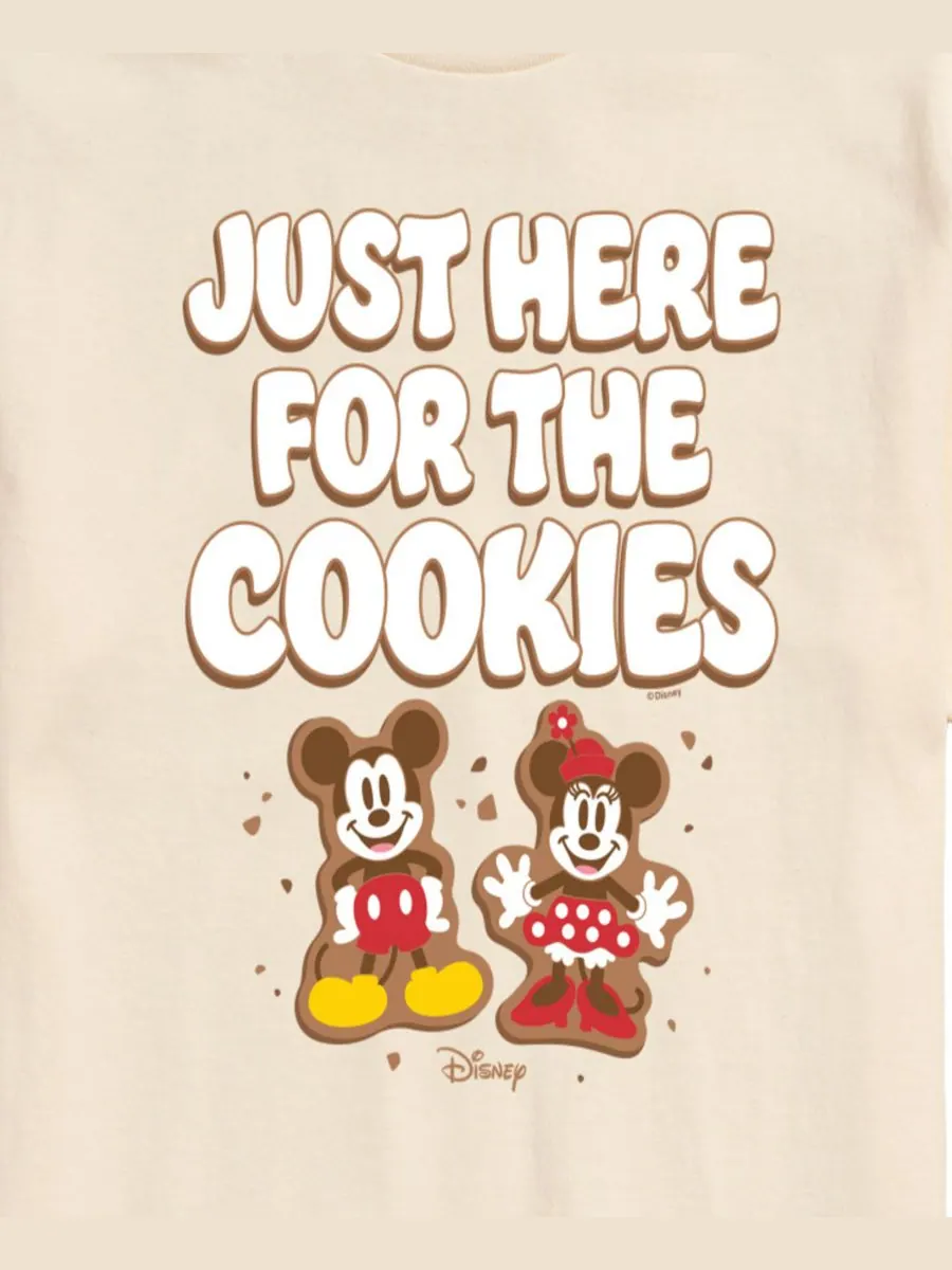 Мужская футболка с коротким рукавом Disney Just Here For The Cookies с графическим принтом AIRWAVES — изображение 3 из 3