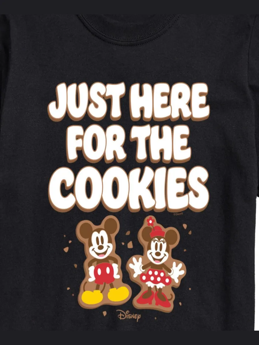 Мужская футболка с коротким рукавом Disney Just Here For The Cookies с графическим принтом AIRWAVES — изображение 3 из 3