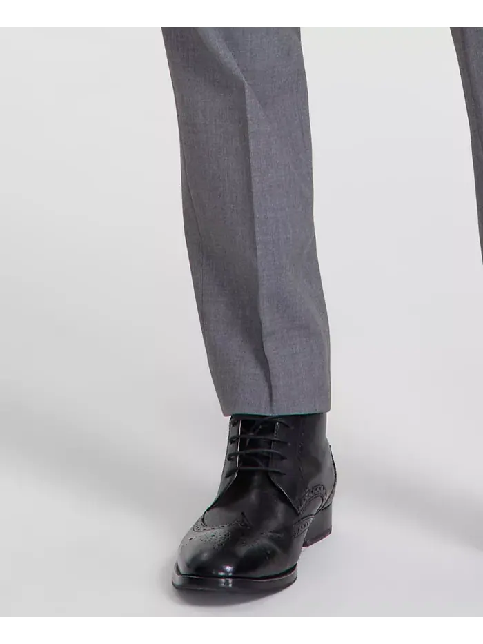 Мужские классические брюки Slim-Fit Calvin Klein — изображение 7 из 8, серый