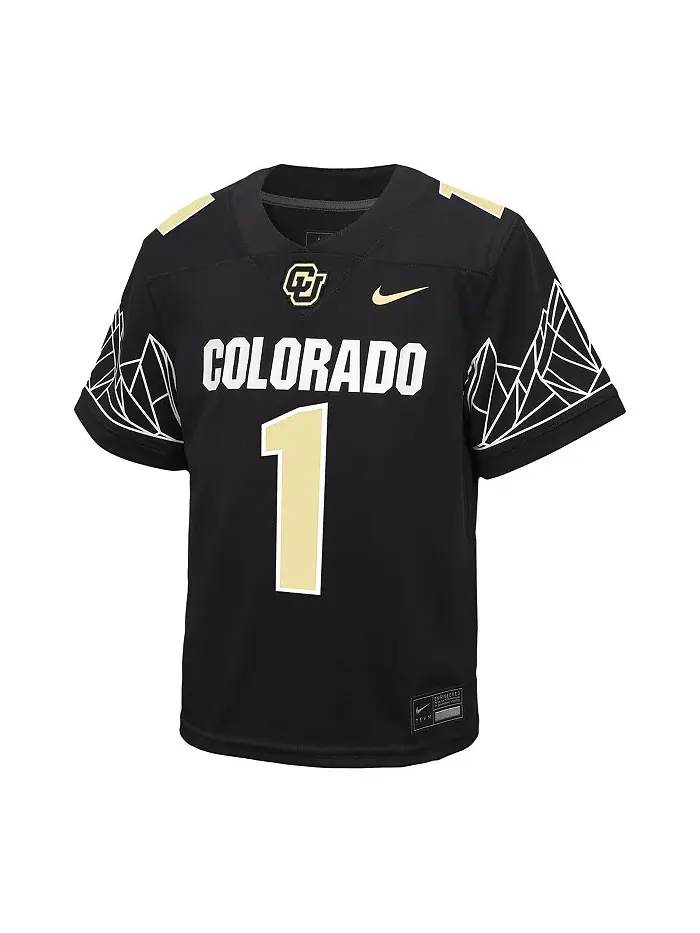 Детская футболка Colorado Buffaloes Untouchable — изображение 3 из 3, черный