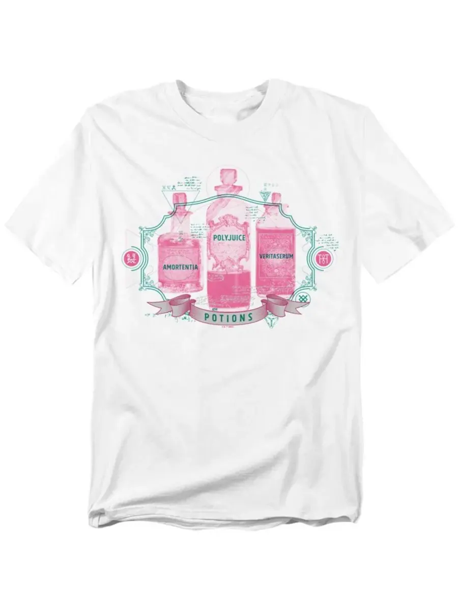 Мужская футболка Potions Polyjuice Veritaserum Harry Potter — изображение 1 из 3, белый