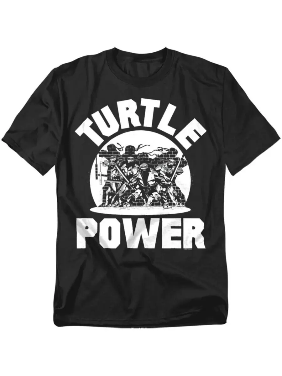 Мужская футболка Teenage Mutant Ninja Turtles Power — изображение 1 из 3, черный