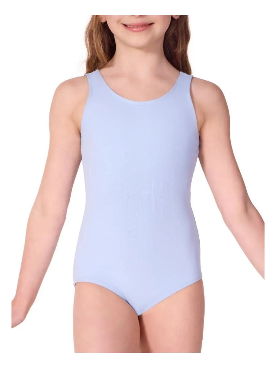 Детский купальник-майка "Будущая звезда" Capezio — изображение 4 из 4, светлый синий