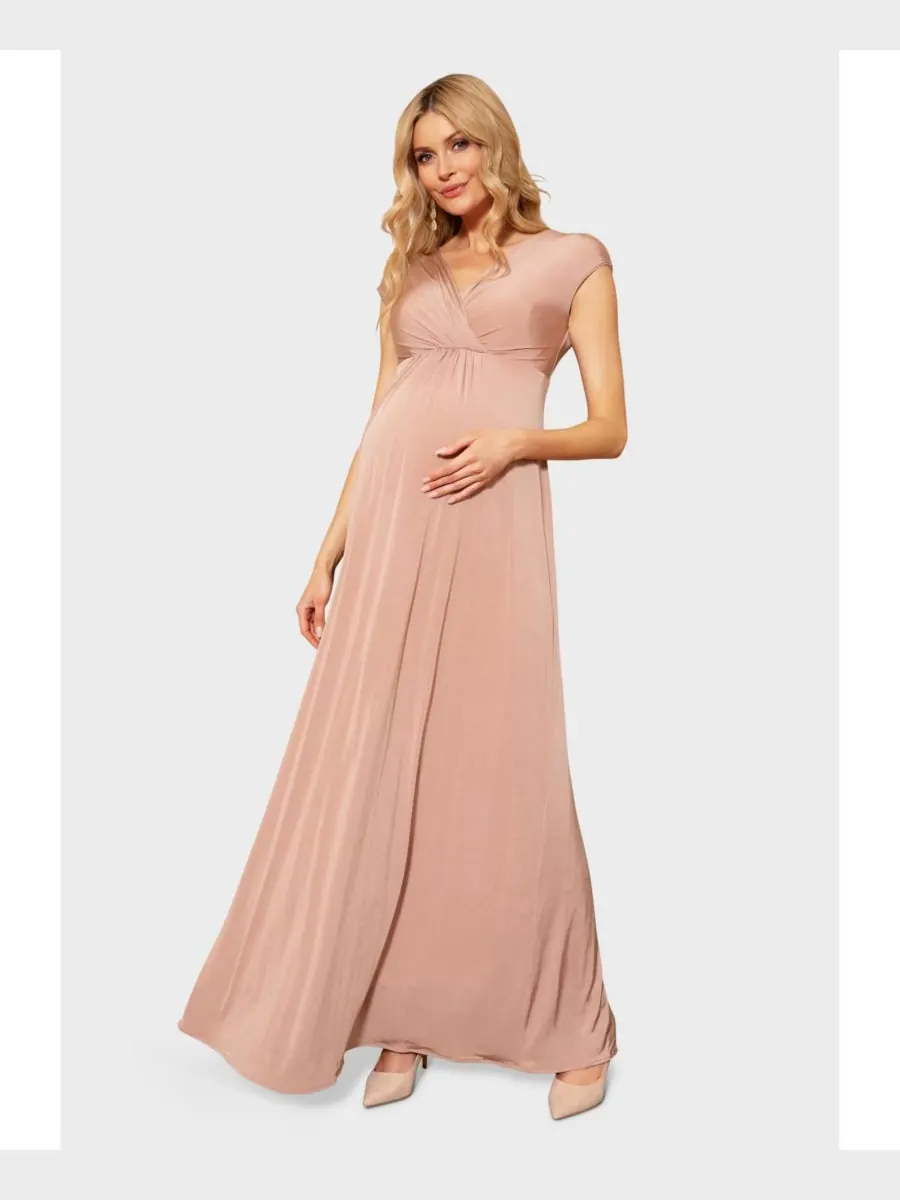 Платье макси для беременных Франческа Tiffany Rose Maternity — розовый