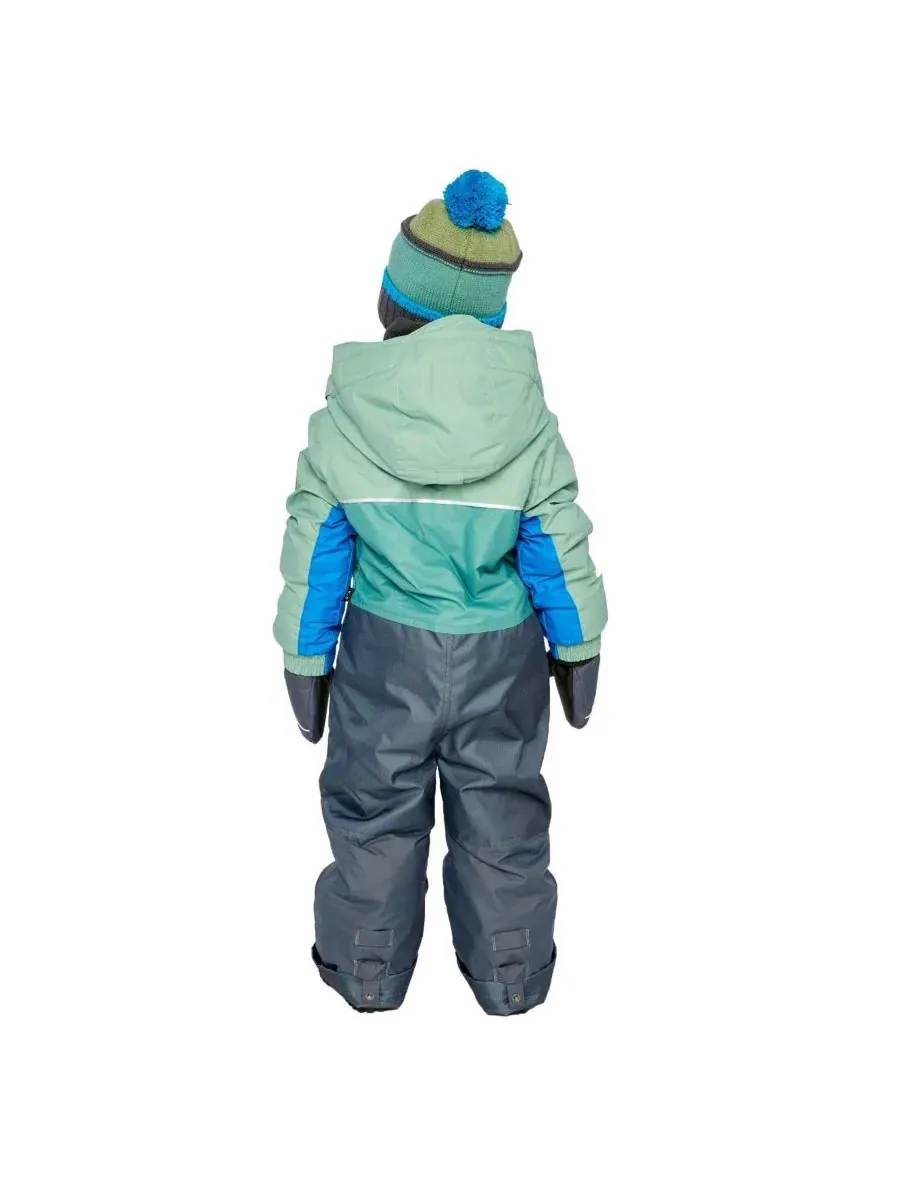 Детский зимний комбинезон One Piece Play Snowsuit Deux par Deux — изображение 7 из 7, зеленый