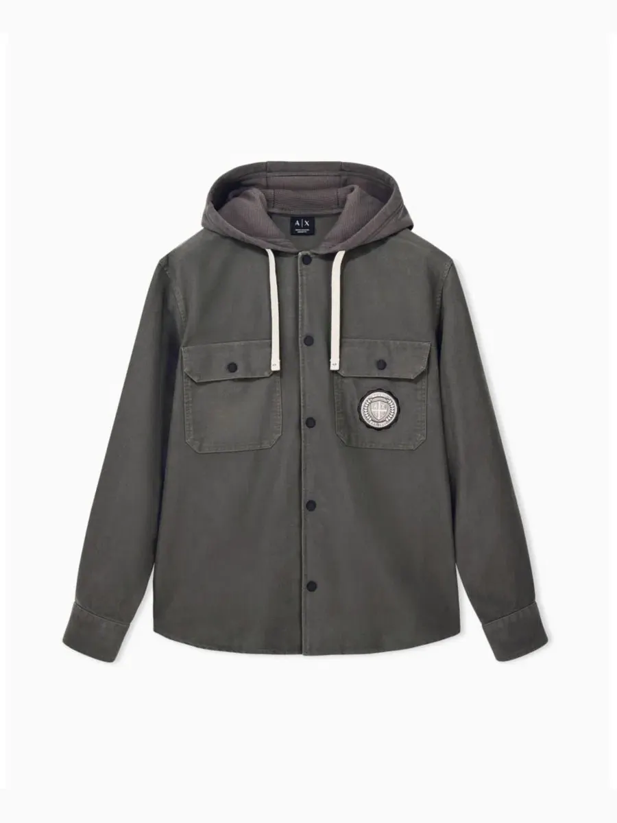 Худи-куртка с капюшоном A|X Armani Exchange — изображение 2 из 7, сокол