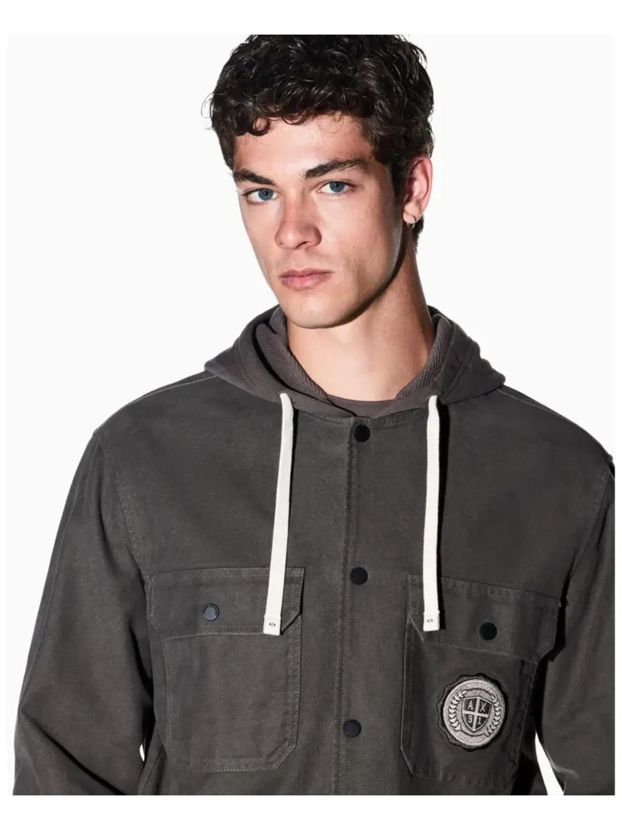 Худи-куртка с капюшоном A|X Armani Exchange — изображение 7 из 7, сокол