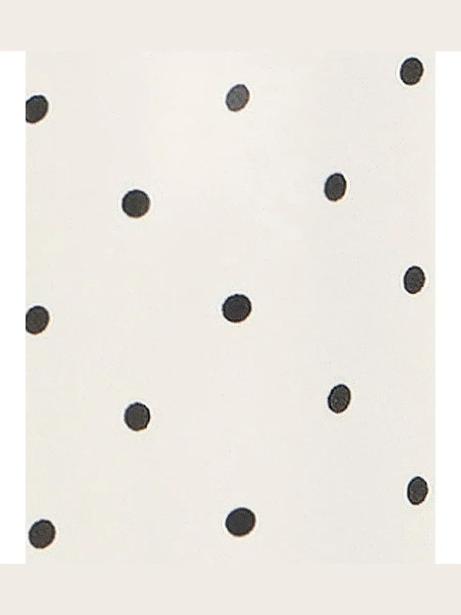 Платье-миди с запахом и принтом в горошек, с длинным рукавом, модель Polka Dot V-Neck Long-Sleeve — изображение 7 из 7